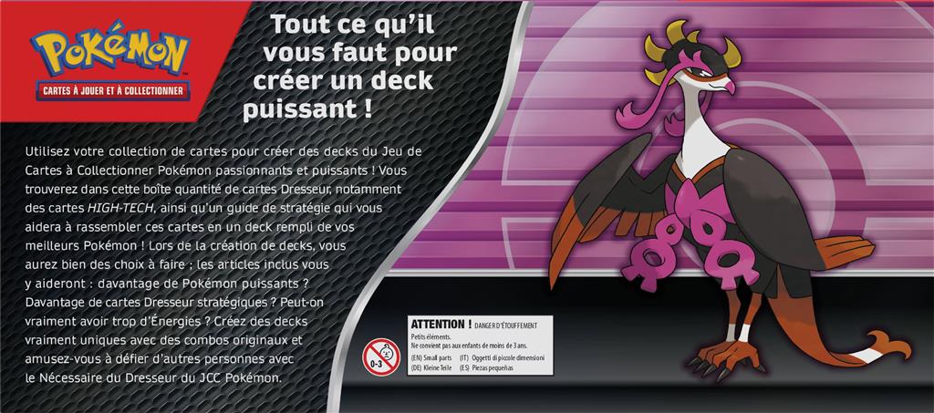 Pokémon : Kit de Construction du Dresseur Premium Boosters Sympa 2 EV10 et 2 ME01 - La Cabane