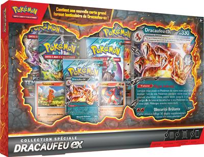 Pokémon : Coffret Collection spéciale Dracaufeu-ex  (5b) - La Cabane